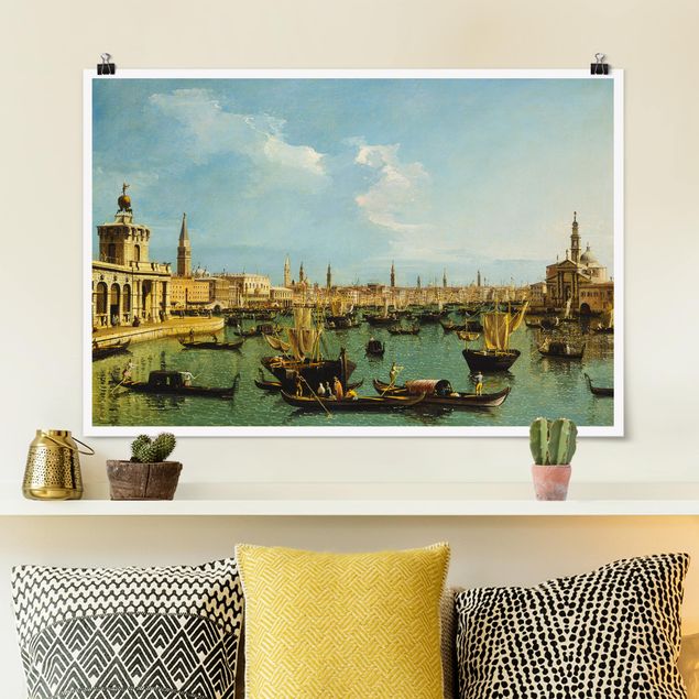 XXL Poster Bernardo Bellotto - Bacino di San Marco Venedig