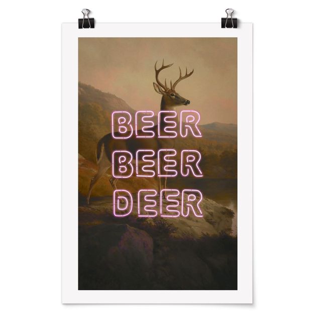 Jonas Loose Prints Beer Beer Deer