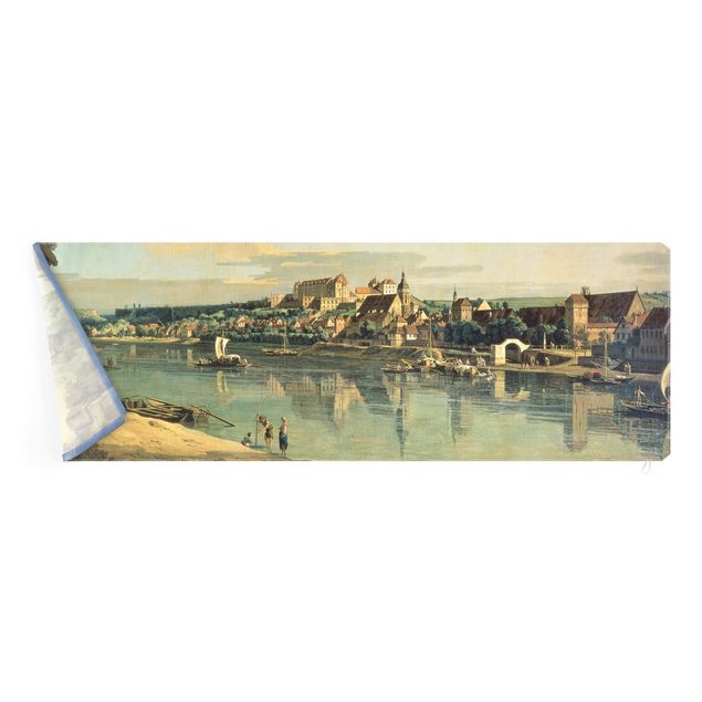 Wechselbild - Bernardo Bellotto - Blick auf Pirna
