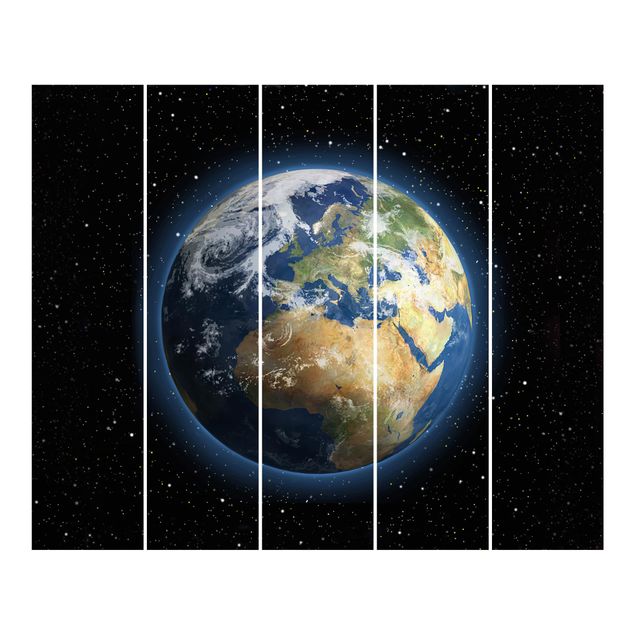 Schiebegardinen Set - My Earth - Flächenvorhänge