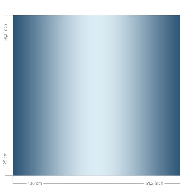 Verdunkelungsvorhänge Blauer Vertikaler Farbverlauf