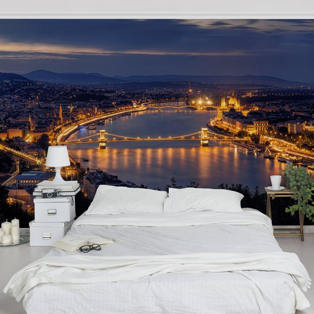 Fototapete - Blick über Budapest