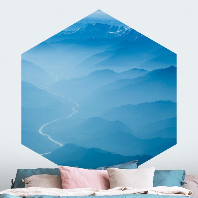 Design Tapeten Blick über den Himalaya