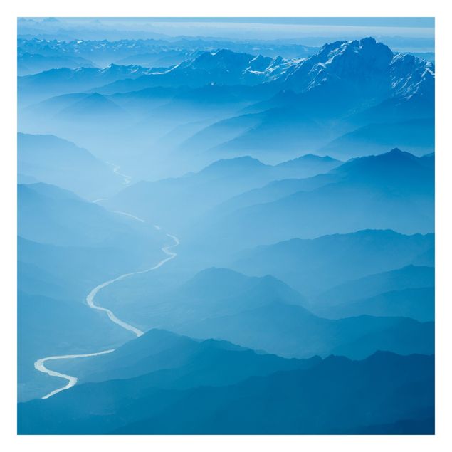Fototapete - Blick über den Himalaya