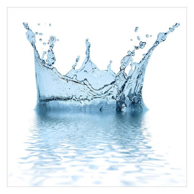 Fototapete - Blue Water Splash No.2