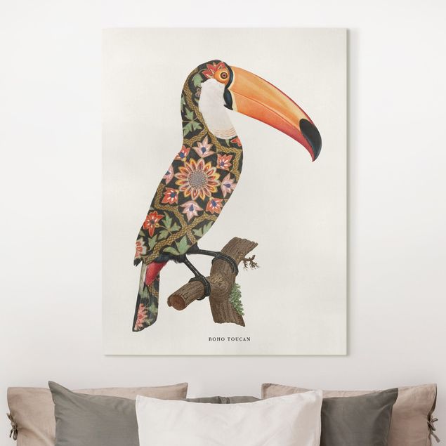 Leinwandbilder Vögel Boho Vogel - Tukan