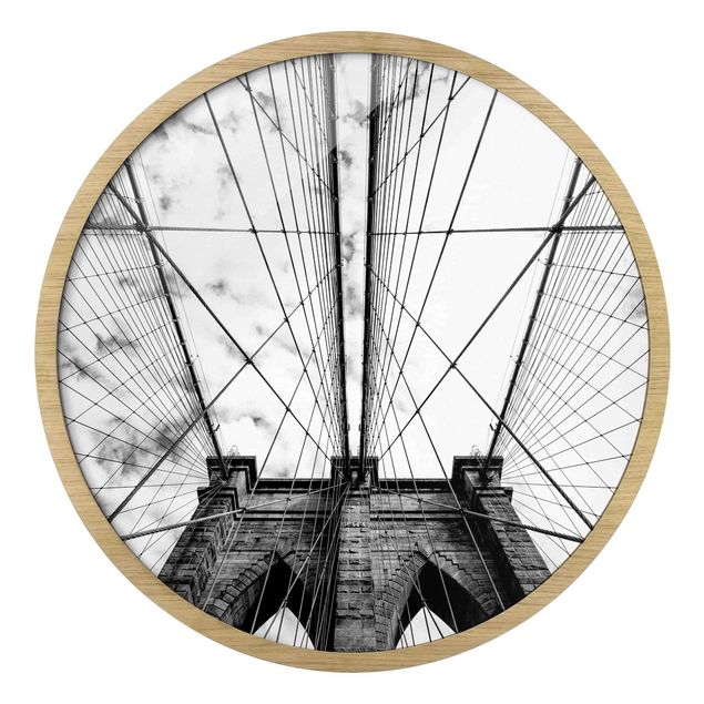 Bilder Brooklyn Bridge in Perspektive