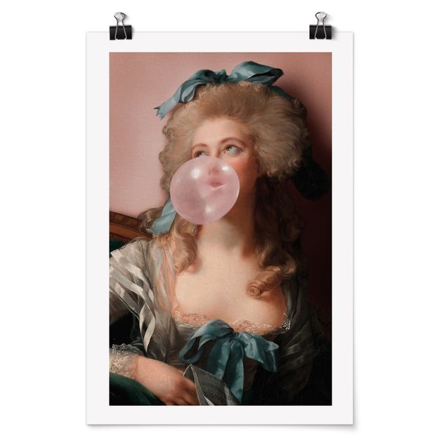 Jonas Loose Prints Bubblegum Princess