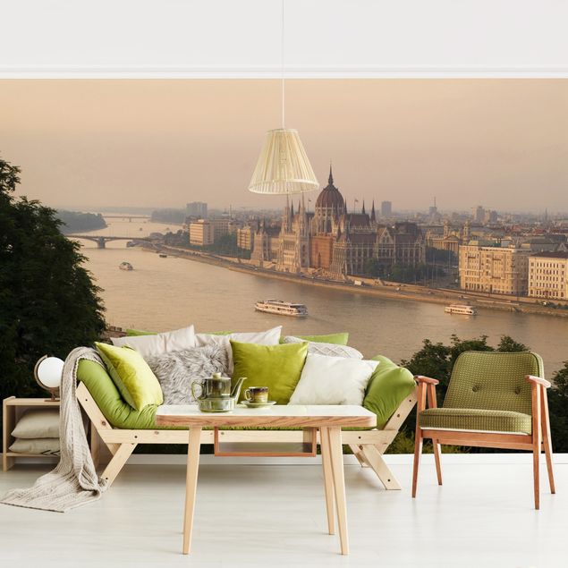 Design Tapeten Budapest Skyline