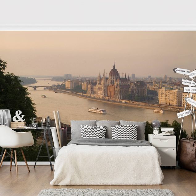 Fototapete Stadt Budapest Skyline