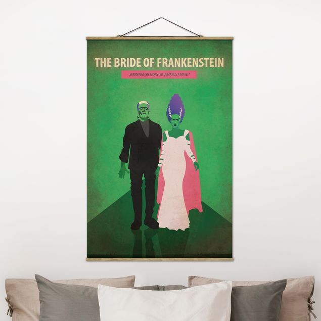 Fräulein Fisher Drucke Filmposter The Bride of Frankenstein