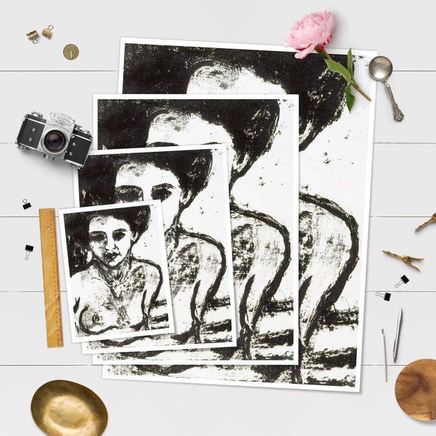 Poster - Ernst Ludwig Kirchner - Artistenkind - Hochformat 3:4
