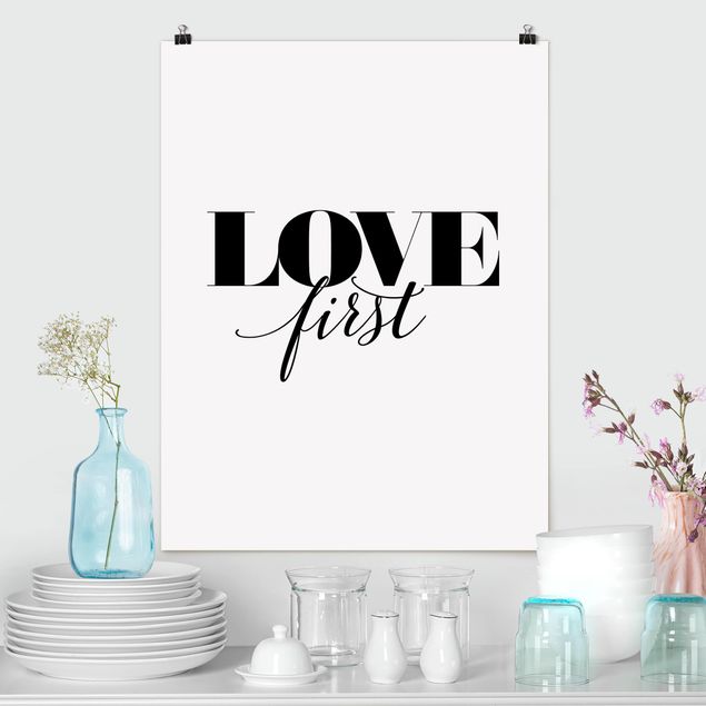 XXL Poster Love first