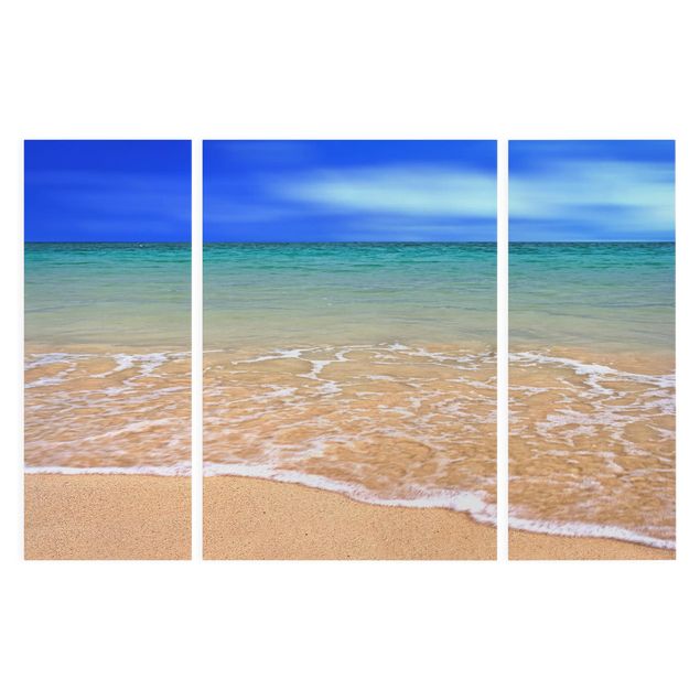 Leinwandbild 3-teilig - Indian Ocean - Triptychon