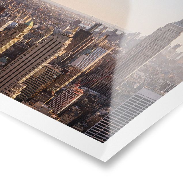 Poster - Empire State Building - Quadrat 1:1