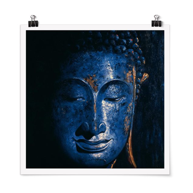 Poster - Delhi Buddha - Quadrat 1:1