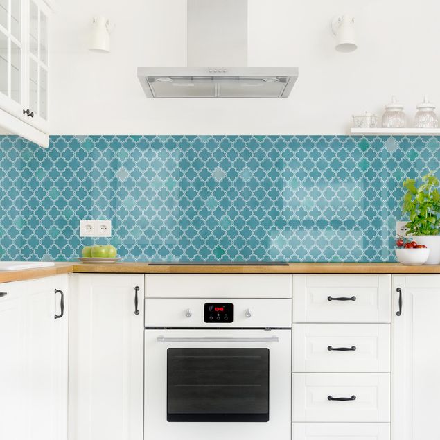 Küchenrückwand selbstklebend Marokkanisches Ornament Muster