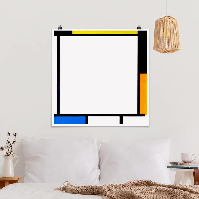 XXL Poster Piet Mondrian - Komposition II