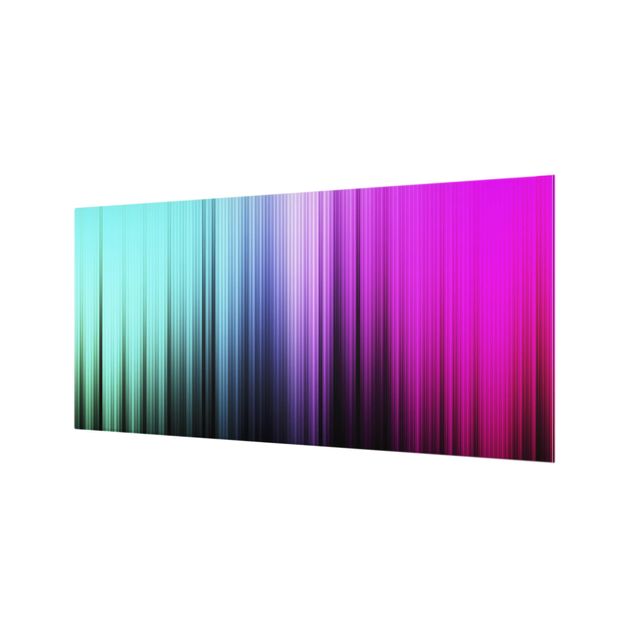 Spritzschutz Glas - Rainbow Display - Querformat - 2:1