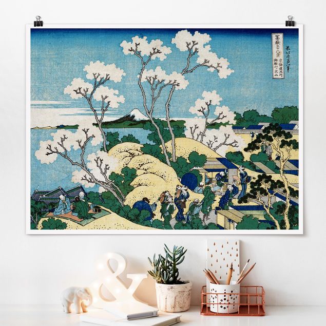 Riesenposter XXL Katsushika Hokusai - Der Fuji von Gotenyama