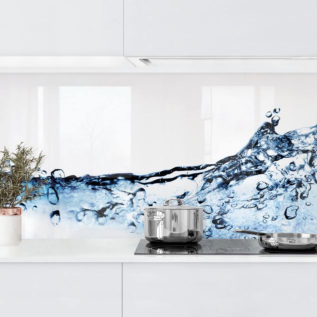 Platte Küchenrückwand Fizzy Water