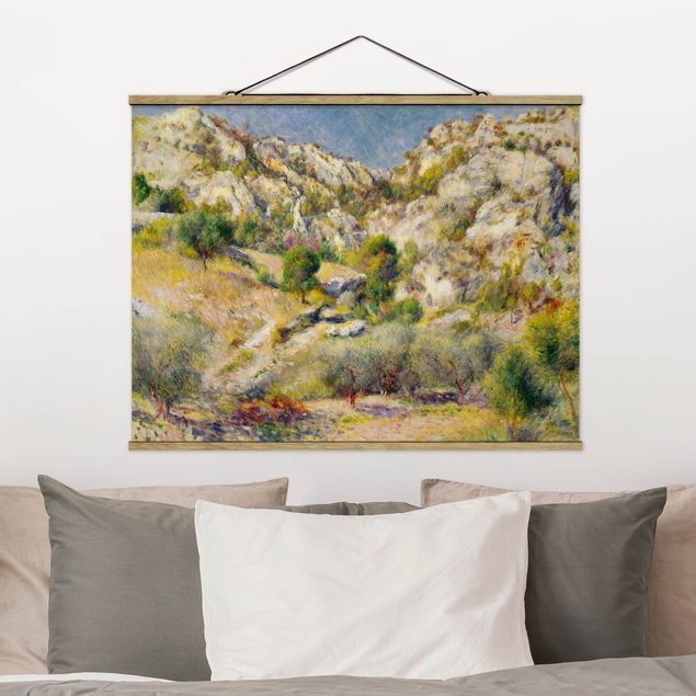 Impressionistische Bilder Auguste Renoir - Felsen bei Estaque