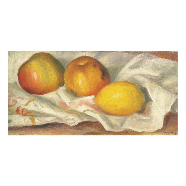 Renoir Gemälde Auguste Renoir - Äpfel und Zitrone
