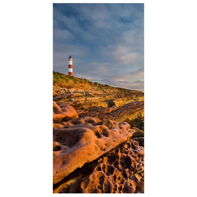 Raumteiler - Tarbat Ness Meer & Leuchtturm bei Sonnenuntergang 250x120cm