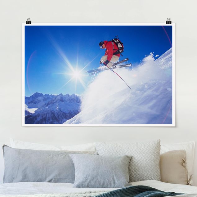 Poster - Skisprung - Querformat 2:3