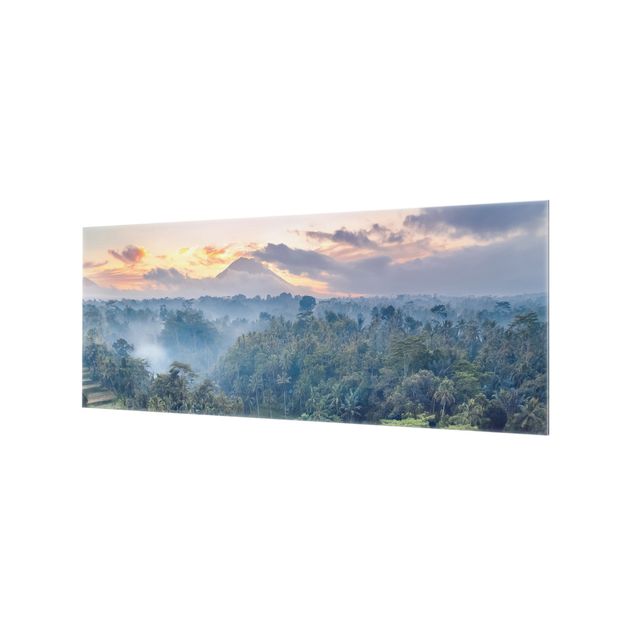 Spritzschutz - Landschaft in Bali - Panorama 5:2