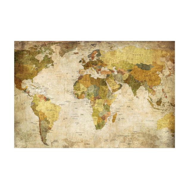 Teppich Weltkarte Weltkarte