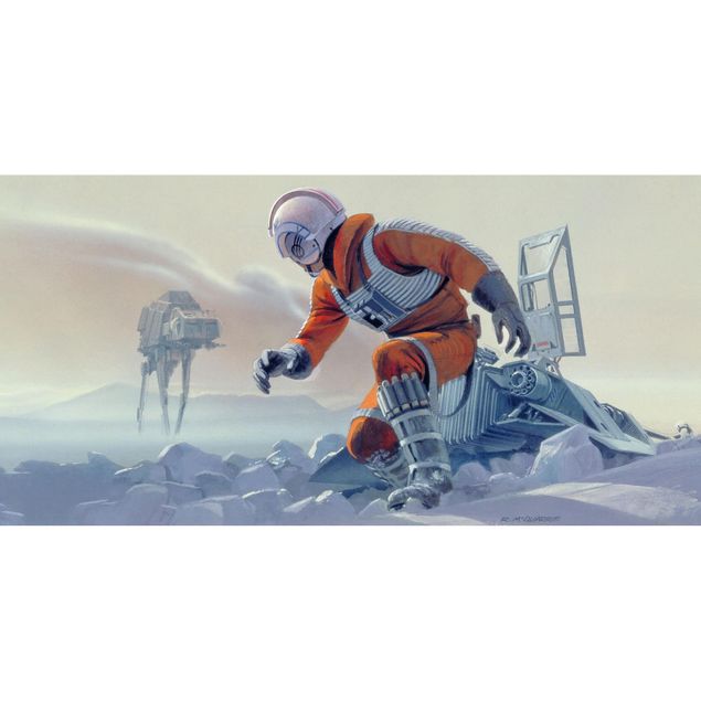 Disney Kindertapete - Star Wars Classic RMQ Hoth Battle Pilot - Komar Fototapete