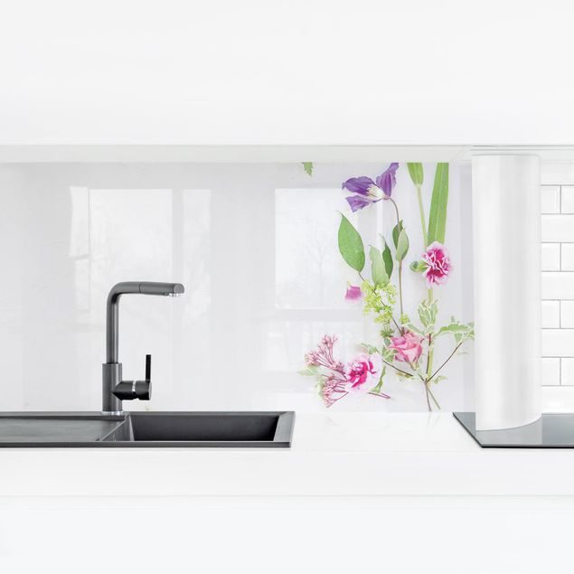 Küchenrückwand selbstklebend Blumenarrangement