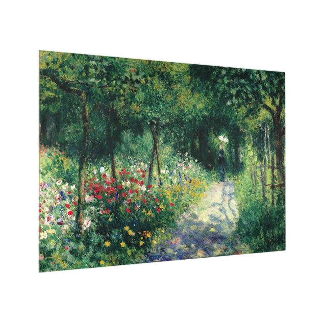 Spritzschutz Natur Auguste Renoir - Frauen im Garten