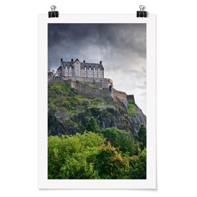 Landschaftsposter Edinburgh Castle