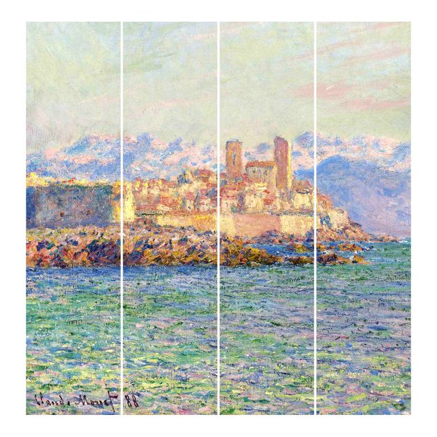 Schiebevorhänge Claude Monet - Antibes-Le Fort