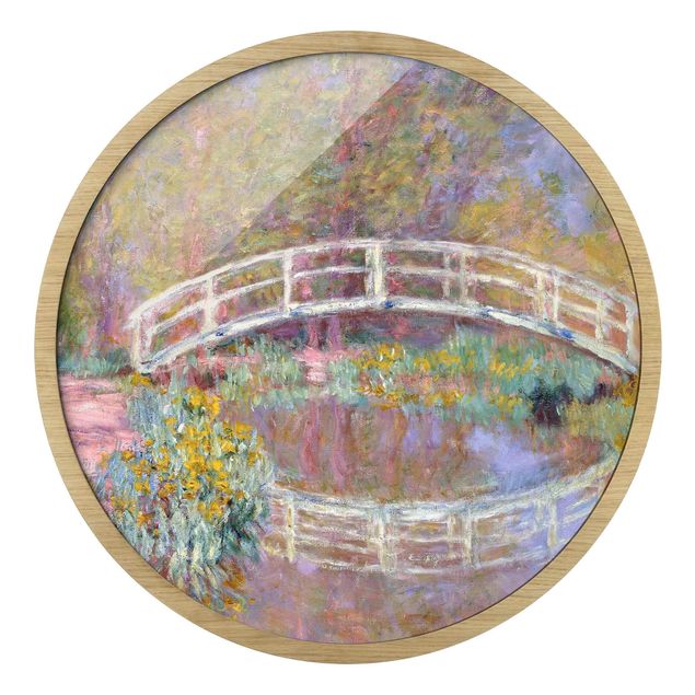 Bilder von Monet Claude Monet - Brücke Monets Garten