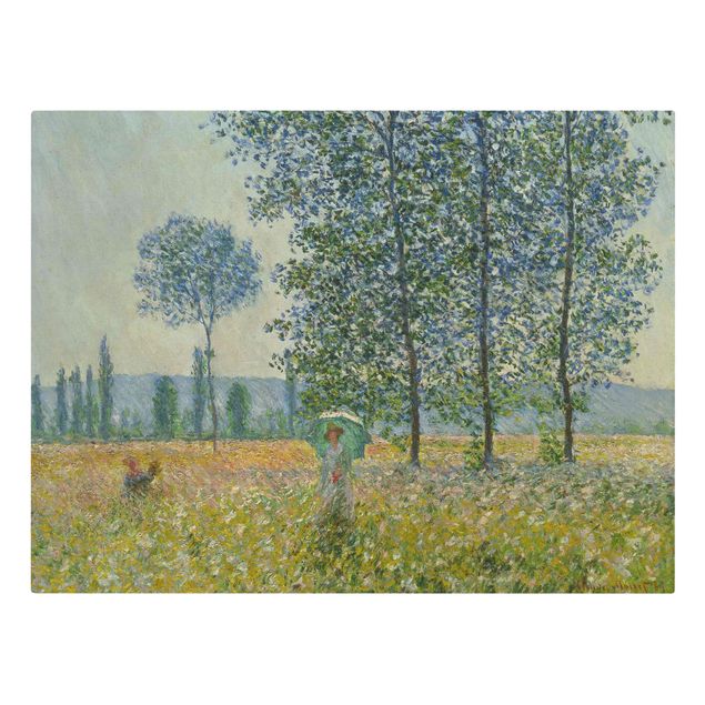 Bilder Claude Monet - Felder im Frühling