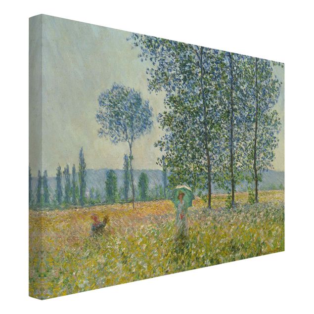 Leinwandbilder Claude Monet - Felder im Frühling
