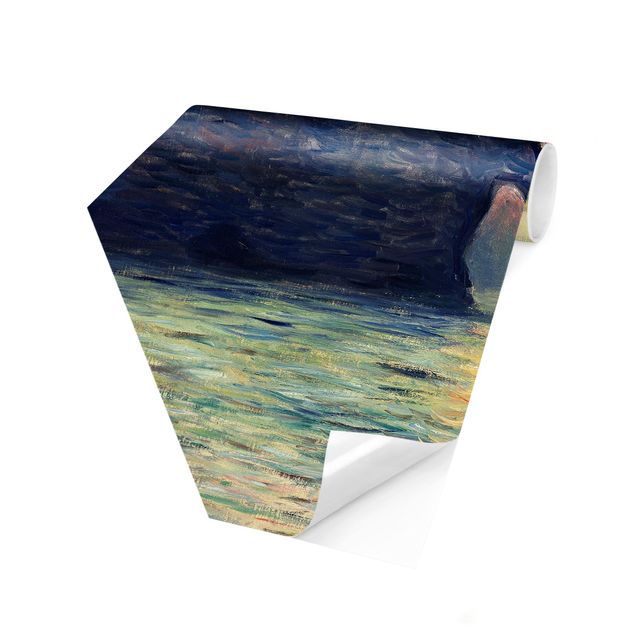 Tapeten kaufen Claude Monet - Felsen Sonnenuntergang