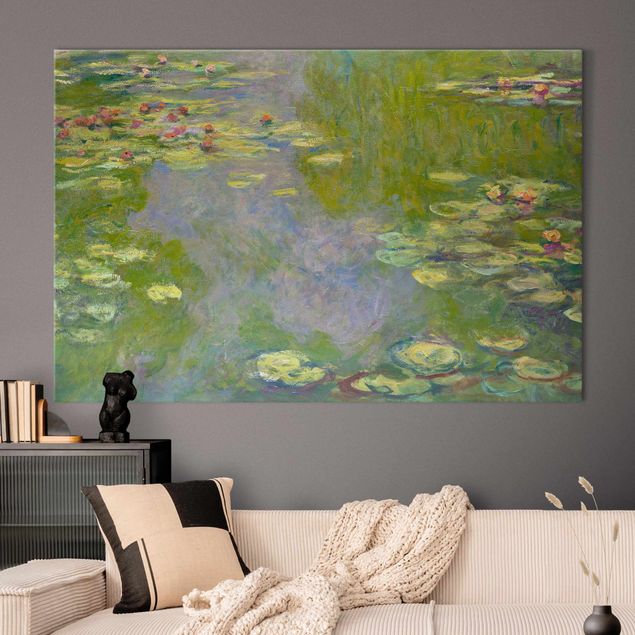 Monet Bilder Claude Monet - Grüne Seerosen
