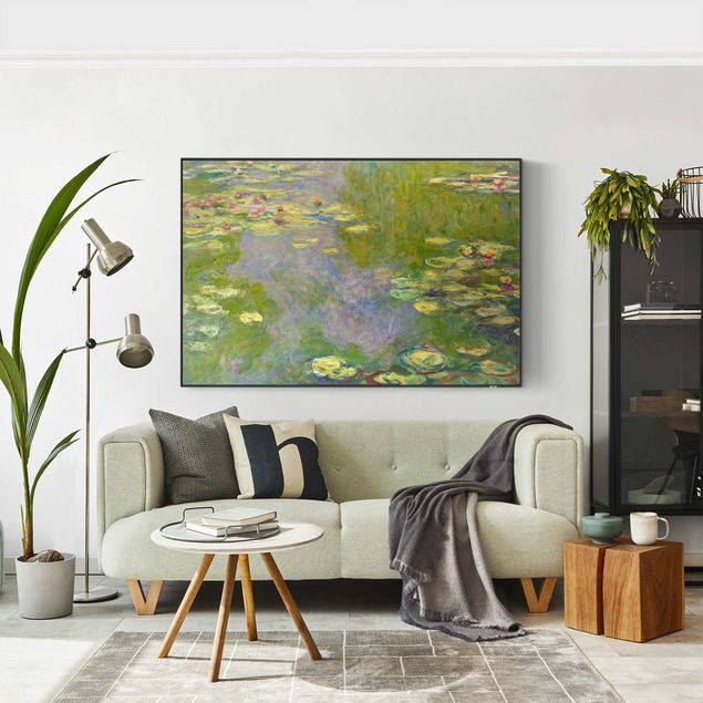 schöne Bilder Claude Monet - Grüne Seerosen