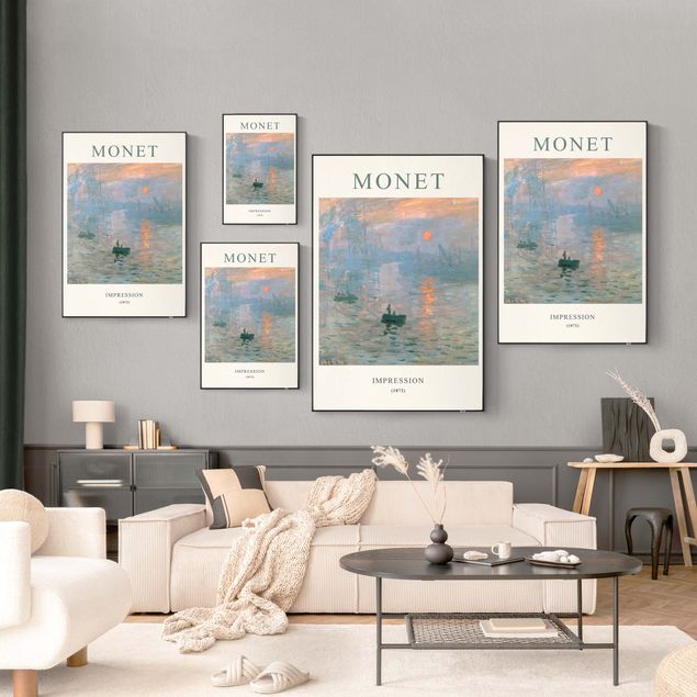 Akustik-Wechselbild - Claude Monet - Impression - Museumsedition