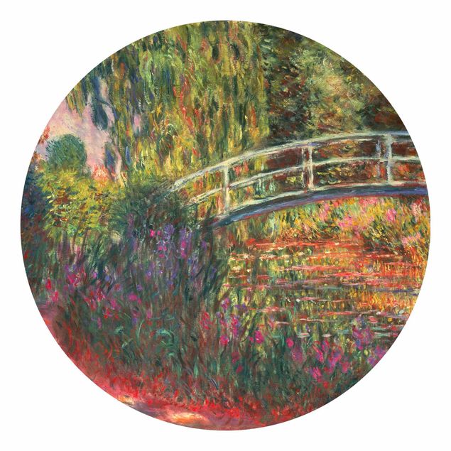 Bilder von Monet Claude Monet - Japanische Brücke im Garten von Giverny