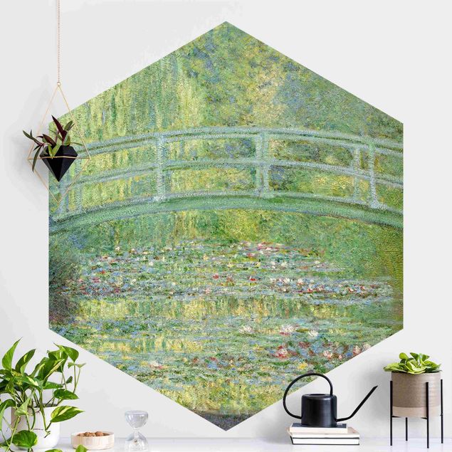 Design Tapeten Claude Monet - Japanische Brücke