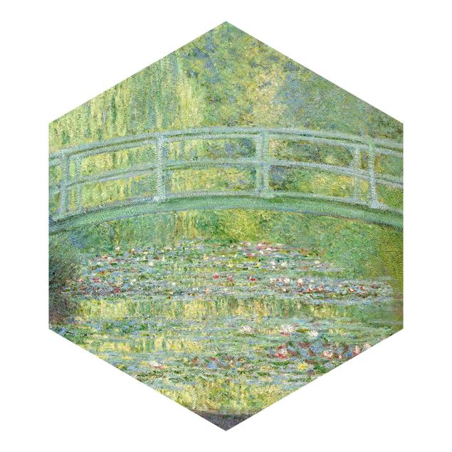 Tapeten Vlies Claude Monet - Japanische Brücke