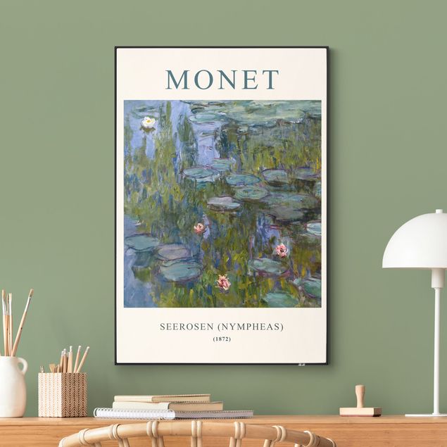 Bilder von Monet Claude Monet - Seerosen (Nympheas) - Museumsedition