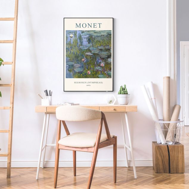schöne Bilder Claude Monet - Seerosen (Nympheas) - Museumsedition