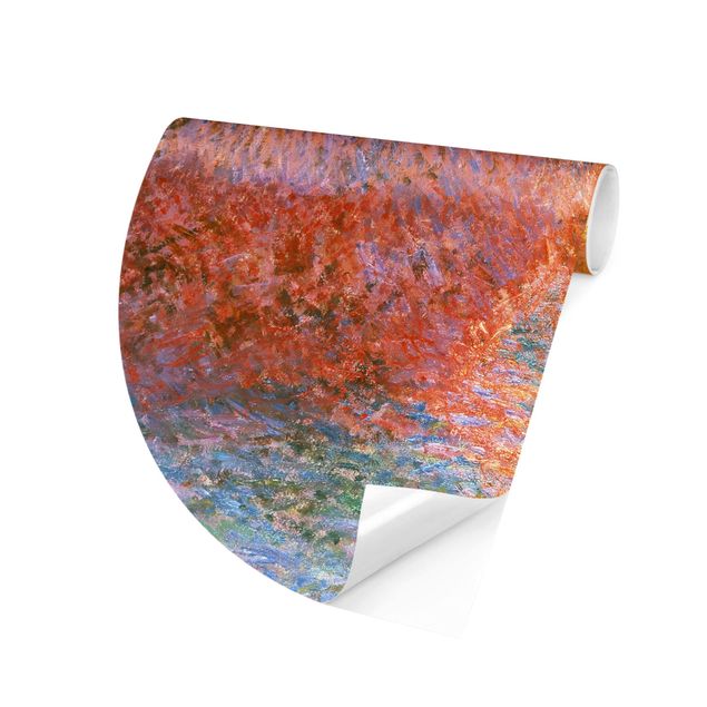 Tapete Sonnenuntergang Claude Monet - Strohschober