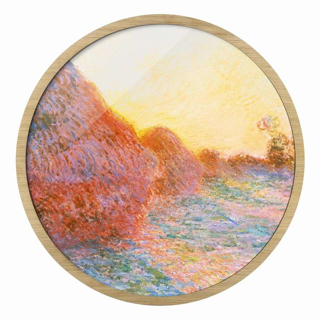 Monet Bilder Claude Monet - Strohschober